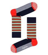 Happy Socks Sokken Half Stripe Sock Rood