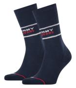 Tommy Hilfiger Sokken Sock 2P Blauw