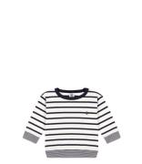 Petit Bateau Babykleding Tee Shirt ML Blauw