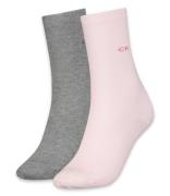 Calvin Klein Sokken Women Sock 2P Roze
