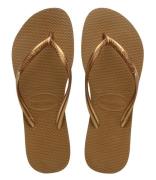 Havaianas Slippers Slim Bronskleurig