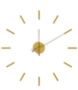 Balvi Decoratieve objecten Wall Clock Stick Tack Geel