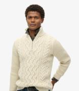 Jacob Cable Knit Half Zip