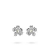 Flowershaped Statement Earrings 42496S