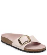 Madrid Big Buckle Natural Leather Patent Narrow
