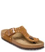 Gizeh Rivets Suede Leather