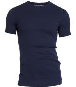Garage Basis t-shirt ronde hals semi bodyfit blauw