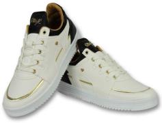 Cash Money Sneakers hoog schoenen luxury white black