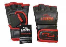 Legend Sports Bokszak / mma handschoenen heren/dames zwart-rood pu