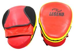 Legend Sports Legend comfort stootkussen rood/geel leer
