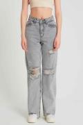 Robin-Collection Ribbed jeans high waist d83618
