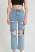 Robin-Collection Ripped jeans high waist d83616