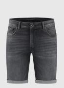 Purewhite The steve 883 skinny denim shorts dark grey