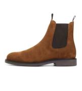 Garment Project Chelsea boot cognac suede gp2351-650
