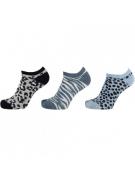 In Control 866 3pack sneakersocks ANIMAL