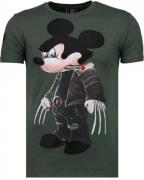 Local Fanatic Bad mouse rhinestone t-shirt