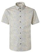 No Excess Shirt short sleeve allover printed stretch