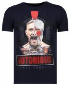 Local Fanatic Conor notorious warrior rhinestone t-shirt