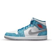 Nike Air jordan 1 mid french blue fire red