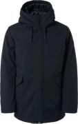 No Excess Jacket mid long fit hooded softshel black
