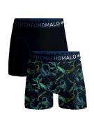 Muchachomalo Scorpion1010-01 print blue 2-pack boxers