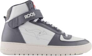 Kangaroos Game hi sneakers grey white