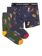 Jack & Jones Kerst ondergoed giftbox jongens boxershort + sokken jacpe...