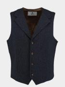 Bos Bright Blue Gilet kris waistcoat 23311kr51bo/290 navy