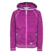 Trespass Childrens girls goodness full zip hooded fleece jacket