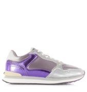 HOFF Nickel metallic paars/ lage sneakers dames