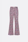 Fabienne Chapot Clt-287-trs-ss24 puck trousers pink candy/cornflowe