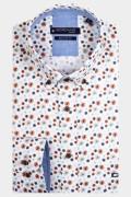 Giordano Casual hemd lange mouw ivy  print 417021/80