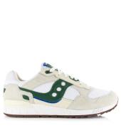 Saucony Shadow 5000 white/green lage sneakers unisex