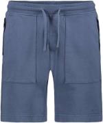 Airforce Shorts garment dyed ombre blue