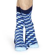 Happy Socks Optic sokken blauw/donkerblauw