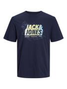 Jack & Jones Jcomap summer logo tee ss crew neck