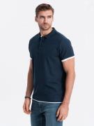 Ombre Poloshirt heren korte mouw - karuan