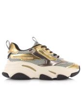 Steve Madden possession-e | pewter/gld lage sneakers dames