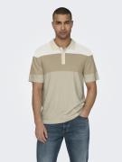 Only & Sons Onswyler life reg 14 ss cb polo kni