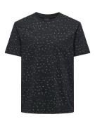 Only & Sons Onsbastian reg ss aop tee cs