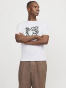 Jack & Jones Jormarbella aop branding tee ss cre