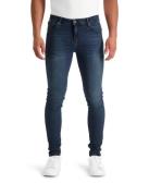 Purewhite W0100 the jone blue denim