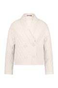 Studio Anneloes James quilted leather jacket off-white