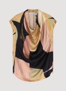 Summum Top sleeveless modern minimalist color