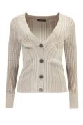 Guess Arielle cardi ls swtr zand dessin