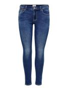 Only Onlisa4 life zip reg skinny ana230 blue denim