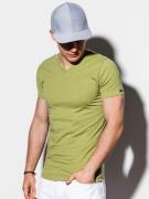 Ombre heren t-shirt groen olive s1041