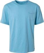 No Excess T-shirt crewneck slub responsible c light aqua