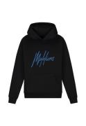 Malelions Jongens hoodie striped signature cobalt