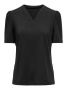 Only Onlanie ss v-neck top pnt